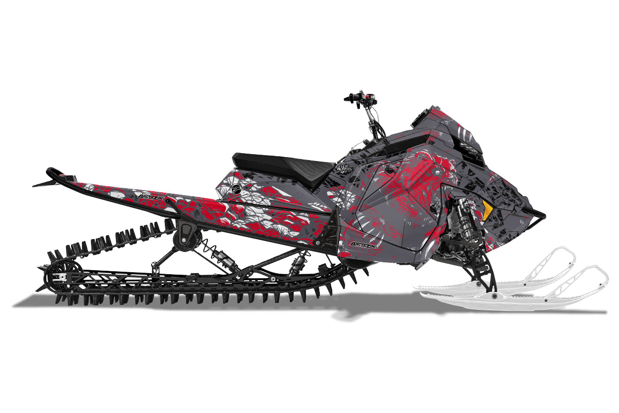 sled wrap > sled wraps > polaris > skoter dekal > snowmobile wrap > leif alvarsson art > kodiak bear