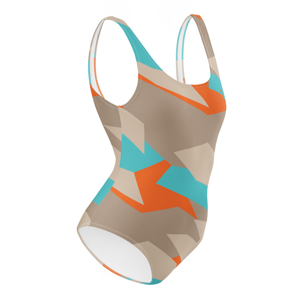 BEACH CAMO SWIMSUIT