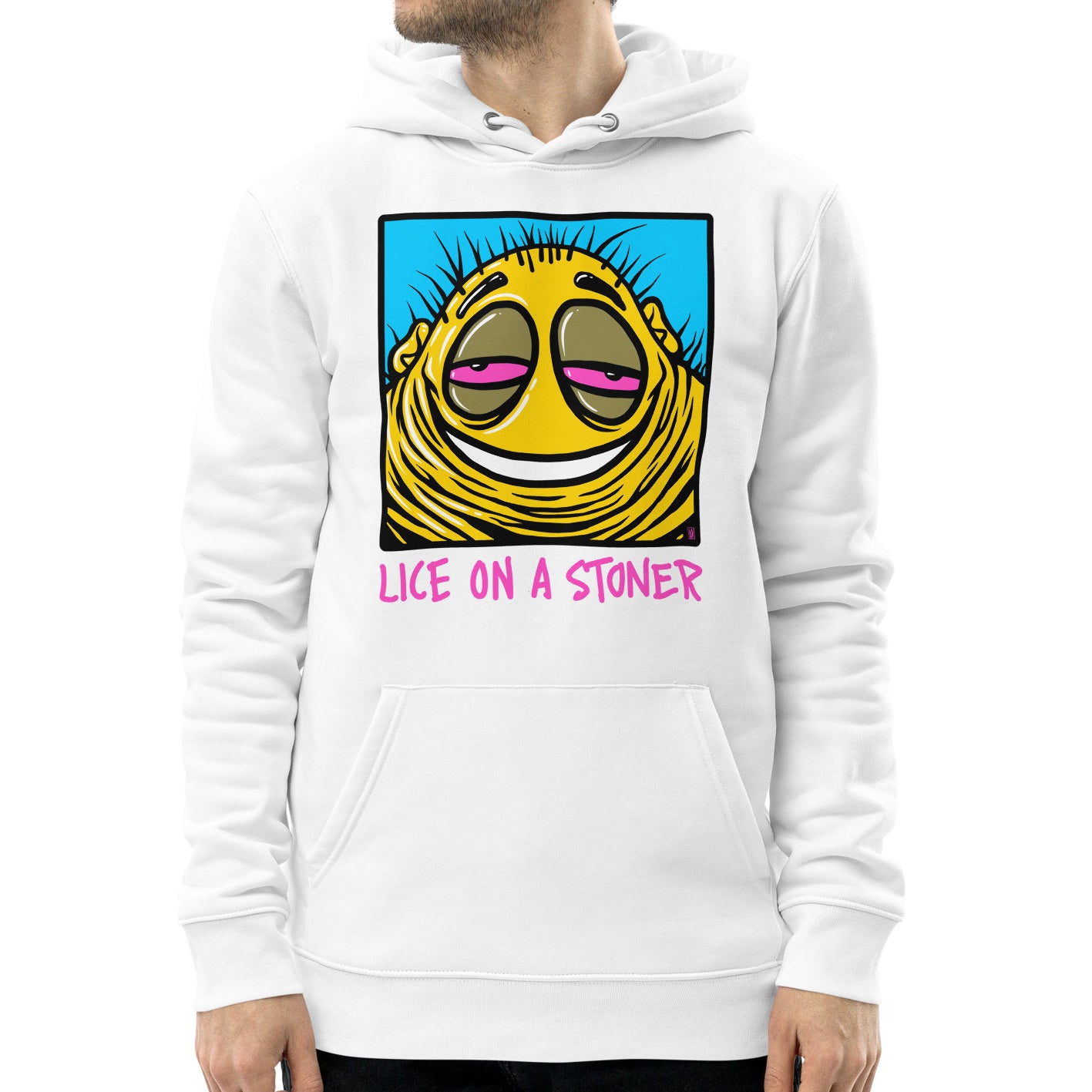 LICE ON A STONER HOODIE