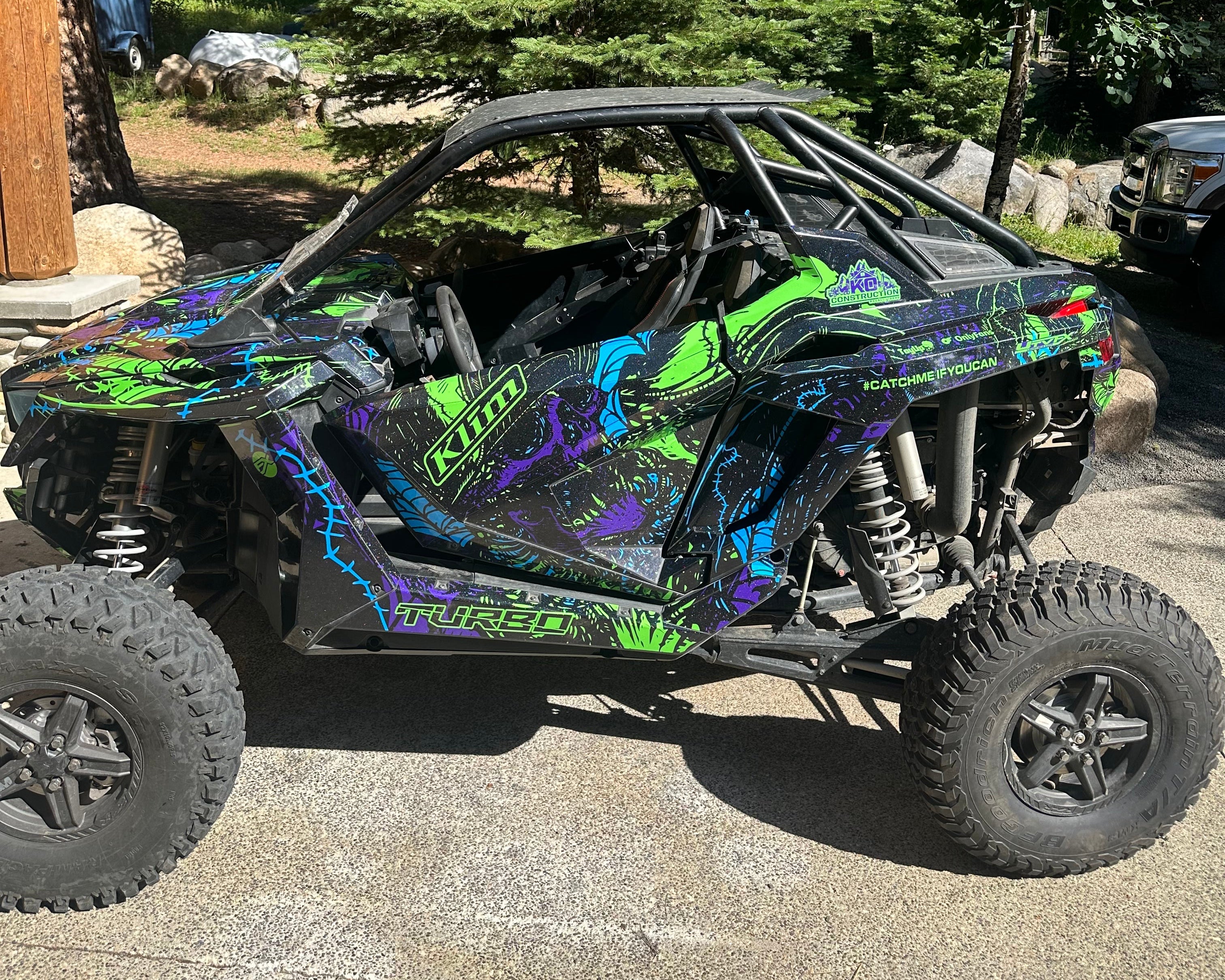 Polaris RZR Turbo from the side