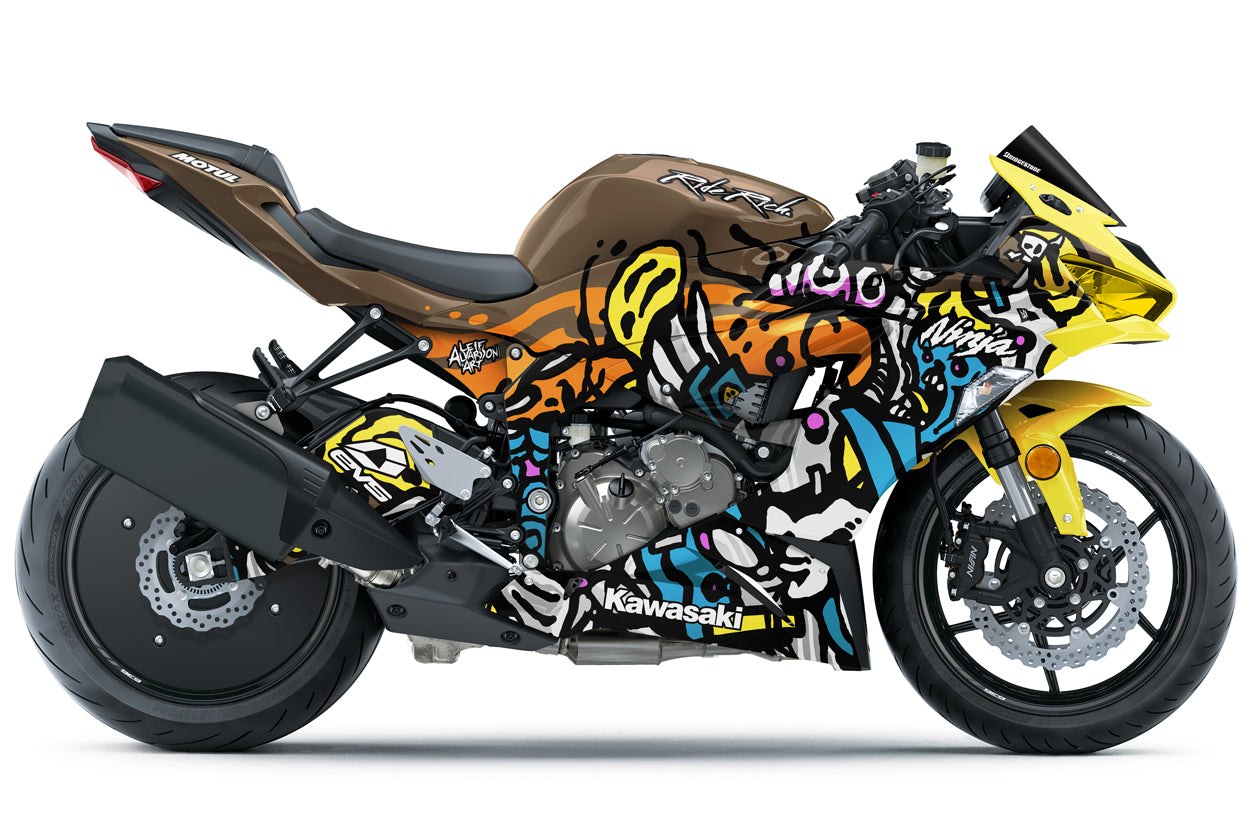 Motorcycle wraps - Street Bike Graphics – Leif Alvarsson Art
