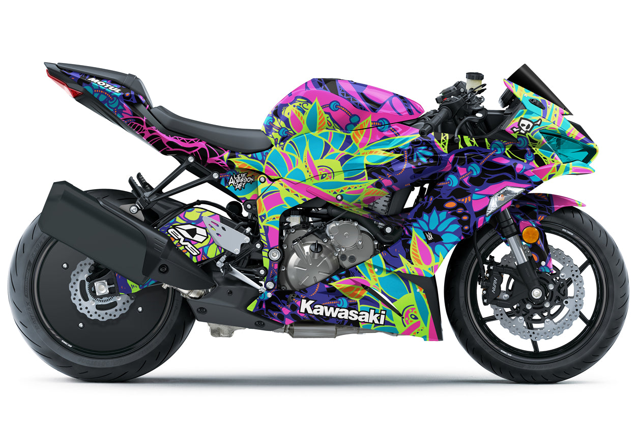 Motorcycle wraps Street Bike Graphics Leif Alvarsson Art