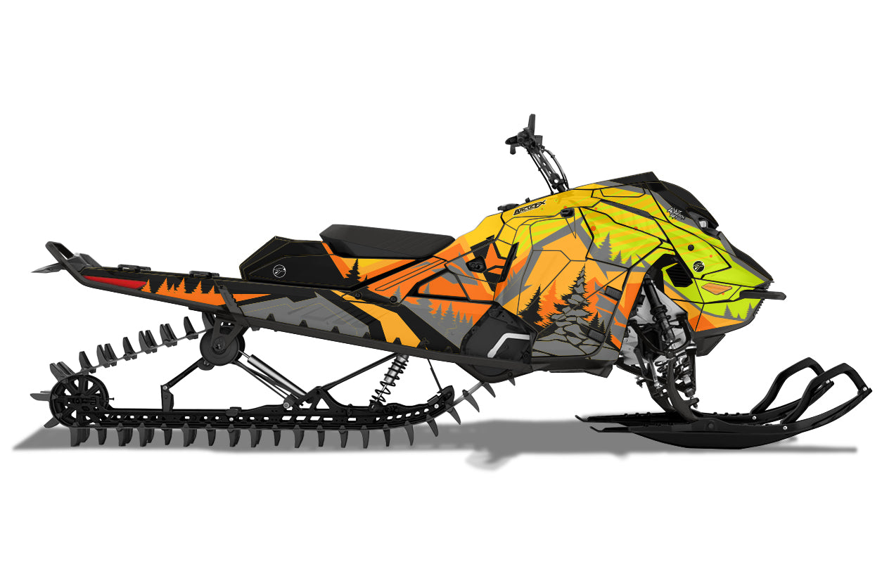 Ski-Doo Snowmobile Wraps – Leif Alvarsson Art