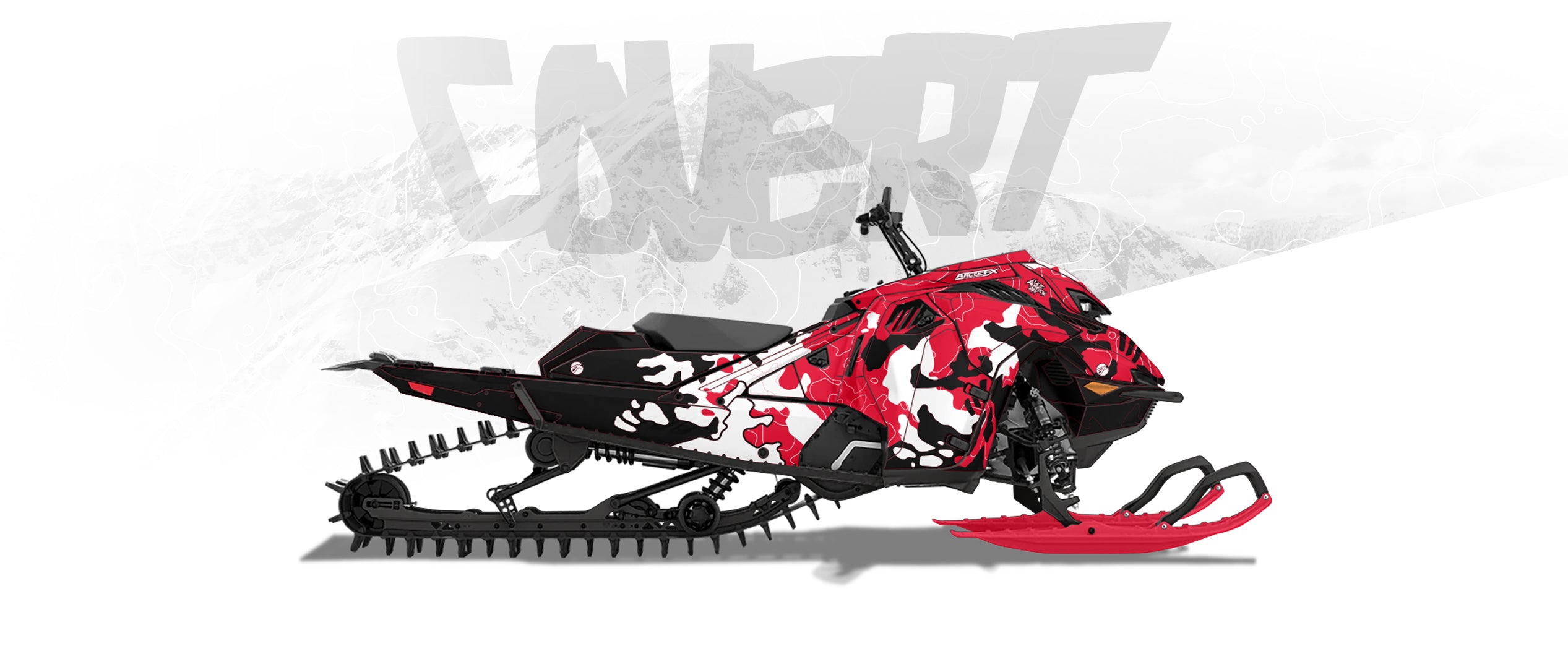 Lynx Snowmobile Wraps Leif Alvarsson Art